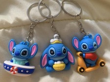 3 Portachiavi STITCH gomma