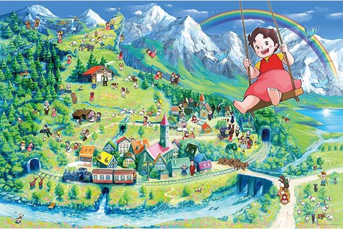 Heidi ragazza delle alpi - ragazza,