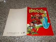 ALBUM PINOCCHIO MOVICOLOR 1967 ORIGINALE VUOTO BELLO TIPO PANINI LAMPO IMPERIA