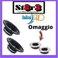 Coppia di midwoofer faital