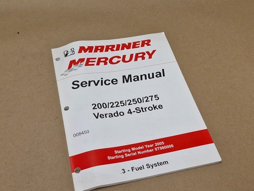 Mercury 200 225 250 - 275, verado