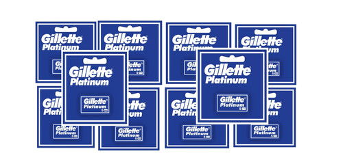 Gillette platinum lamette - platinum, da
