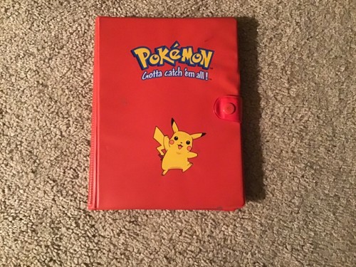 Raro album carte pokemon rosso - pokemon,