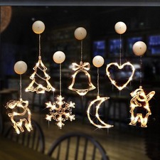 CHRISTMAS SUCTION CUP LIGHTS