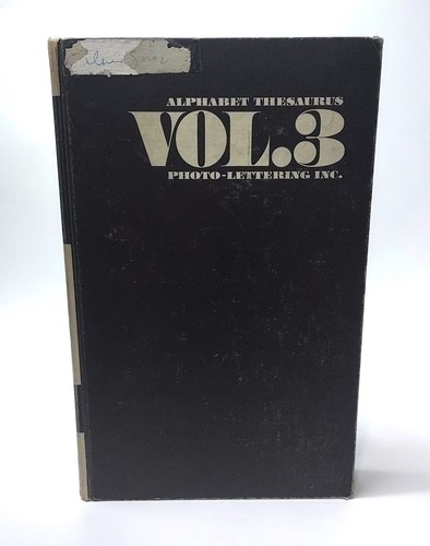 Alphabet thesaurus vol - thesaurus, vol.