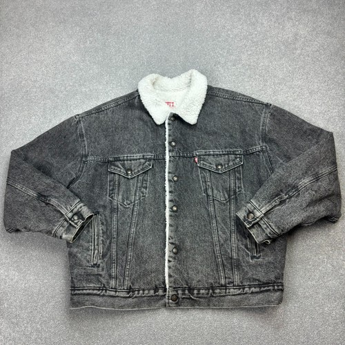 Levis denim jacket adult large - denim,