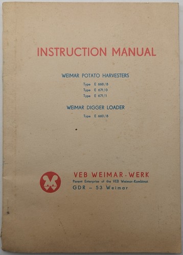 Manuale operatore originale - manuale,