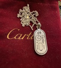 Ciondolo Cartier tono argento 