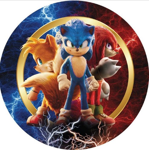 Sonic riccio blu commestibile - riccio,