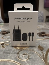 CARICABATTERIA CARICATORE ORIGINALE SAMSUNG 25W ULTRA RAPIDO PD E CAVO EP-TA800