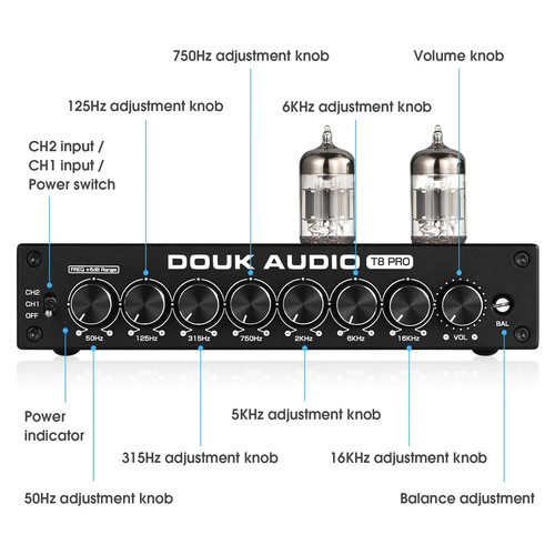 Douk audio t8pro tube - douk,