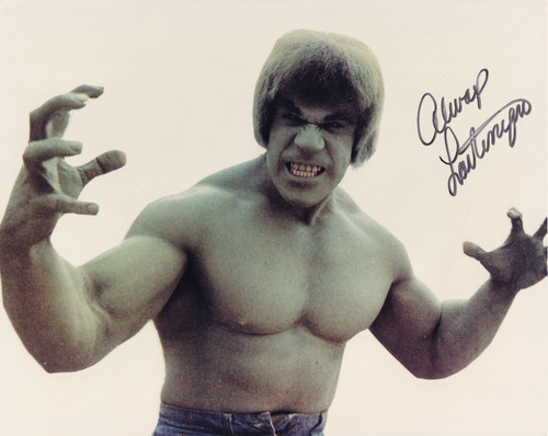Lou ferrigno autografo - lou,