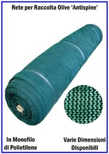 Rete per Raccolta Olive Antispine Telo Teli in Monofilo di Polietilene 90gr/mq