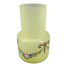 VASO PORTA FIORI VETRO OPALINO
