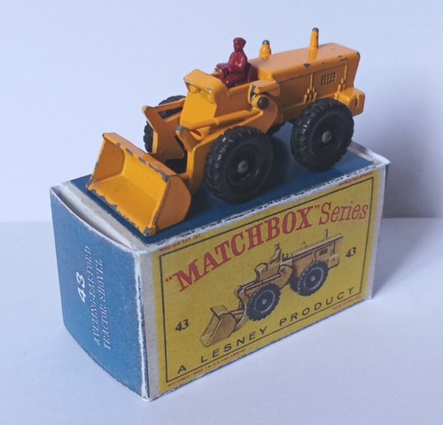 Matchbox 43b tractor - matchbox, 1:97