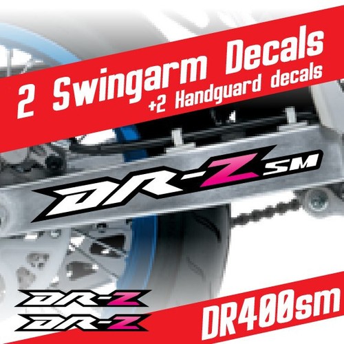 Drz400sm graphic kit swingarm - drz400sm,