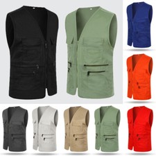 Men Utility Cargo Vest