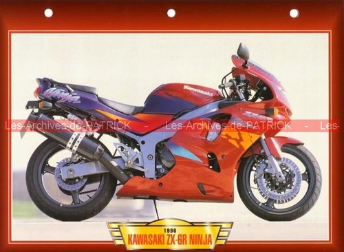 Kawasaki ninja zx6 r - zx-6r,