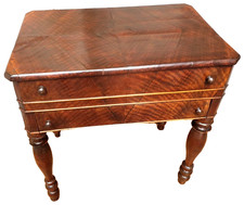 TAVOLINO SCRITTOIO SCRIVANIA LUIGI FILIPPO NOCE 1850  L 77 P 52 H 78