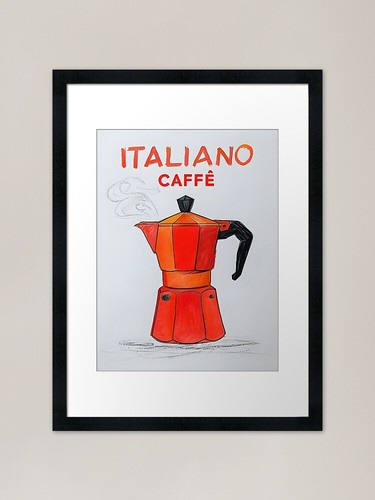 Poster caffè italiano