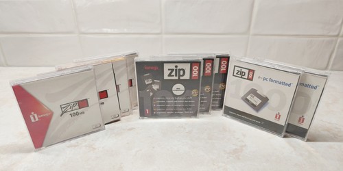 Lotto iomega zip 100 mb - 9,