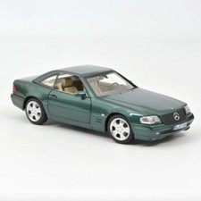 Norev 185753 Mercedes-Benz SL500 1999 verde metallizzato 500 SL 1:18 modellino auto