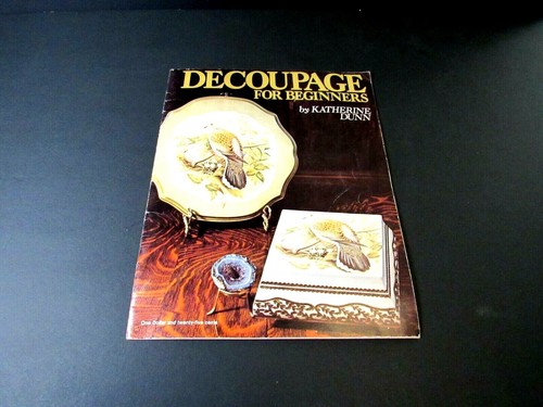 Vtg 1972 decoupage for - 1972,