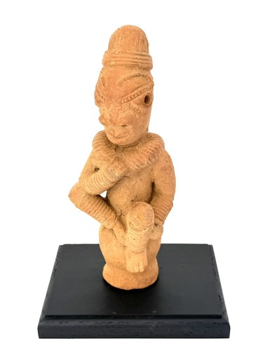Antica scultura africana nok - scultura,