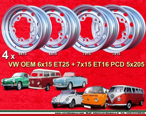 Cerchi volkswagen maggiolino - volkswagen,