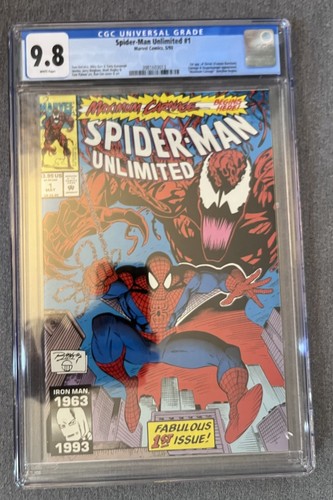 Spider man unlimited 1 - #, cgc