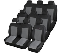 Coprisedili su Misura Fodere Auto Complete per 9 posti Trafic III Vivaro B II