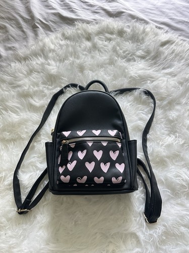 Mini zaino nero con - , fantasia
