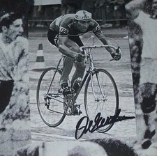 AUTOGRAFO Eddy Merckx foto