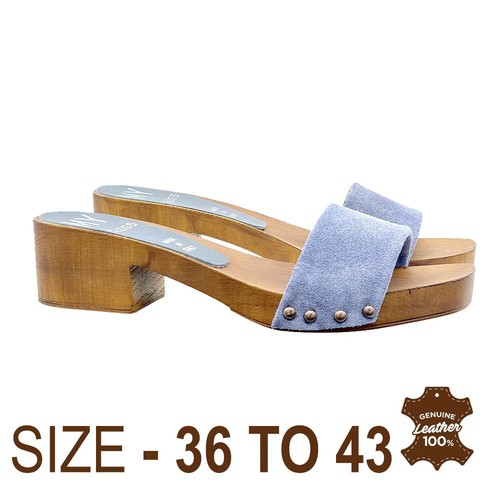 Zoccoli scarpe donna fascia