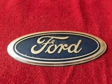 FORD SIERRA ESCORT COSWORTH EMBLEMA FREGIO STEMMA LOGO BADGE OVALE TARGA SCRITTA