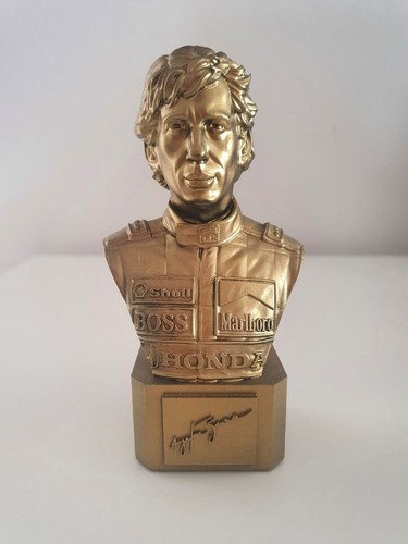 Ayrton senna bust statue - ayrton,