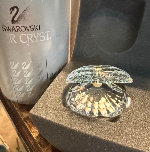 Swarovski crystal clam - swarovski,