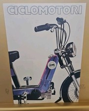 Ciclomotori Demm Gamma Completa Depliant D'epoca Originale Rivenditore Motocicli
