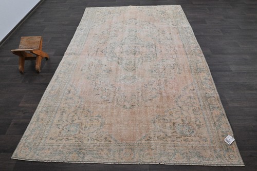 Tappeto vintage turco oushak - turco,