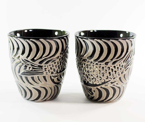 Arita ware carp - ware,
