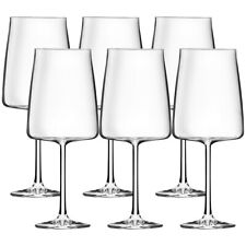 Set 6 Pz. Calice Acqua Vino Grande Essential Bicchiere da Tavola Vetro 650 ml