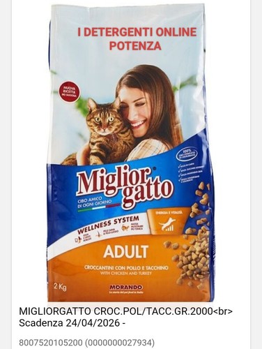 Miglior gatto croccantini - gatto, con