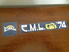 2 ADESIVI ULTRAS LAZIO C.M.L