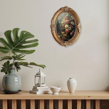Cornice ovale vintage - cornice, stile