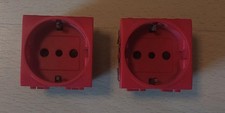 Prese da incasso rosse Bticino