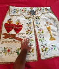 CONOPEO ANTICO MANIPOLO PARAMENTI PIVIALE DALMATICA PISSIDE TERNARIO 