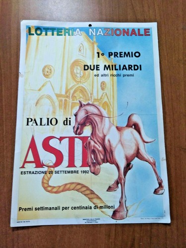 Locandina lotteria nazionale - locandina,