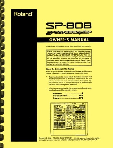Roland 808 groove - groove, sampler