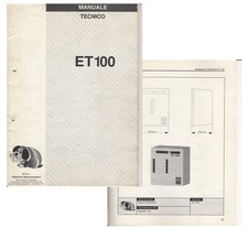 ET100-solo MANUALE Sistema Risponditore elettronico Multilinee telefoniche-1990s