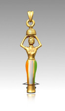 Pendente donna porta piccolo